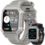 Wayne Military Smartwatch for Men - Fitness Tracker with Calls