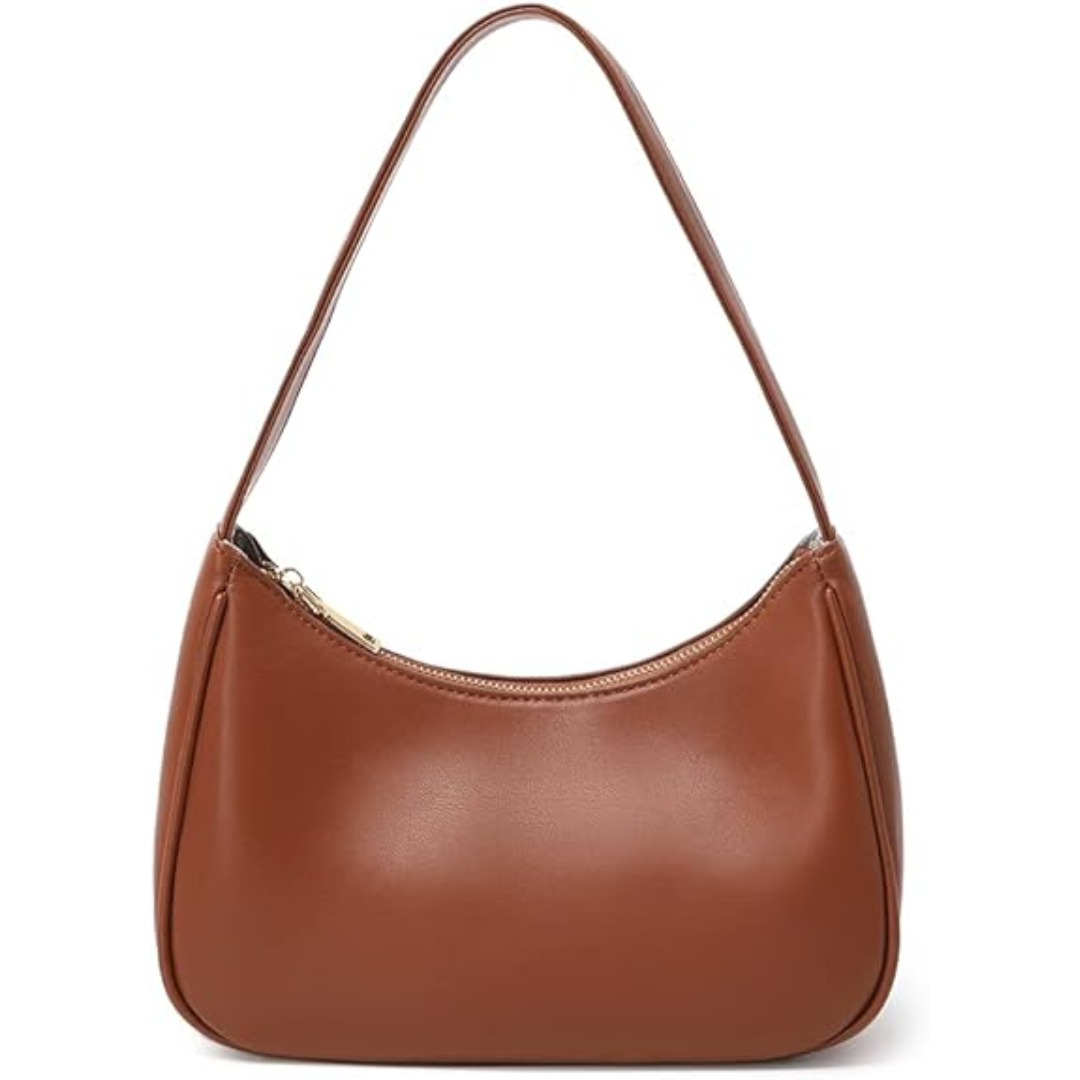 Sabrina Mini Hobo Bag - Compact Zip-Close Everyday Bag