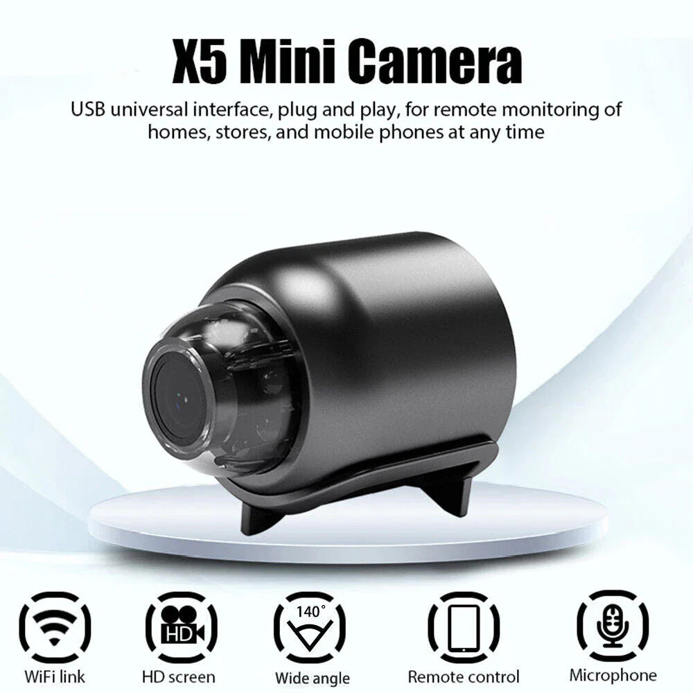 Mini WiFi Camera - Night Vision Home Security Camera