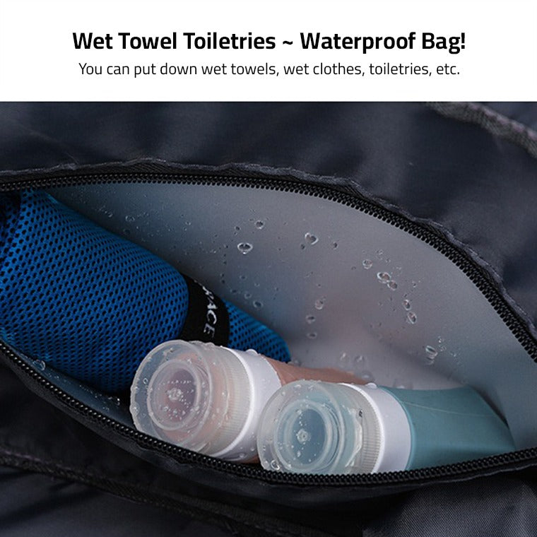 Multi-Pocket Travel Gym Duffle Bag - Organized Storage with Shoe Compartment