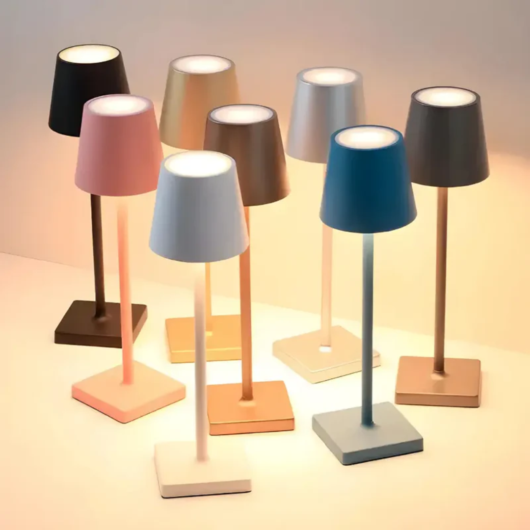 Nordic Aura Wireless Table Lamp - Rechargeable Scandinavian Lighting