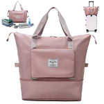 Waterproof Weekender Travel Bag - Expandable Carry-All for Any Trip