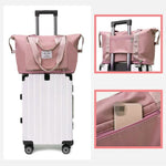 Waterproof Weekender Travel Bag - Expandable Carry-All for Any Trip