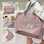 Waterproof Weekender Travel Bag - Expandable Carry-All for Any Trip