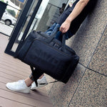 Sneaker and Gear Travel Bag - Water-Resistant Multi-Compartment Duffel