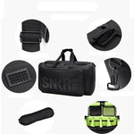 Sneaker and Gear Travel Bag - Water-Resistant Multi-Compartment Duffel