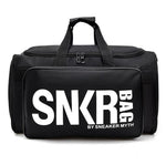 Sneaker and Gear Travel Bag - Water-Resistant Multi-Compartment Duffel