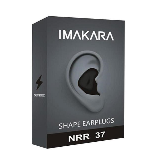 Silent Comfort Moldable Earplugs - Waterproof Noise-Dampening Fit