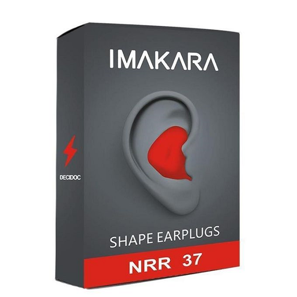 Silent Comfort Moldable Earplugs - Waterproof Noise-Dampening Fit