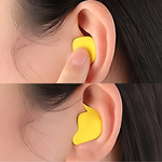 Silent Comfort Moldable Earplugs - Waterproof Noise-Dampening Fit