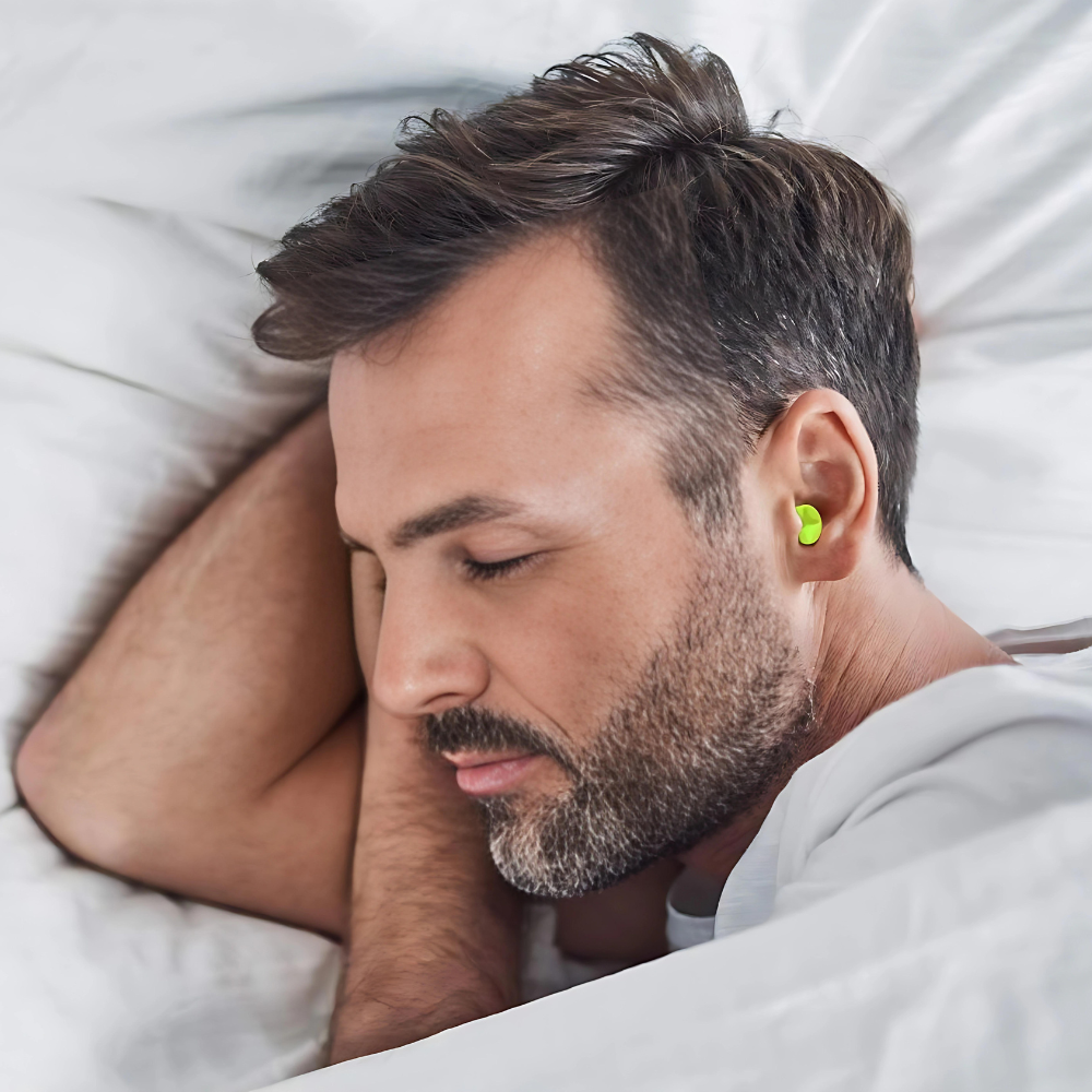 Silent Comfort Moldable Earplugs - Waterproof Noise-Dampening Fit