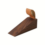 NordGrip Solid Wood Door Stop - Scandinavian Non-Slip Wedge