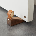 NordGrip Solid Wood Door Stop - Scandinavian Non-Slip Wedge