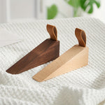 NordGrip Solid Wood Door Stop - Scandinavian Non-Slip Wedge