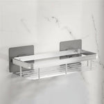 NordicShelf Adhesive Bathroom Shelf - Drill-Free Storage