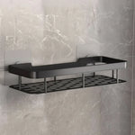 NordicShelf Adhesive Bathroom Shelf - Drill-Free Storage