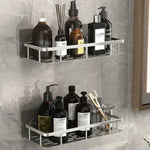NordicShelf Adhesive Bathroom Shelf - Drill-Free Storage