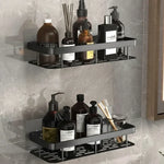 NordicShelf Adhesive Bathroom Shelf - Drill-Free Storage