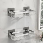 NordicShelf Adhesive Bathroom Shelf - Drill-Free Storage