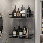 NordicShelf Adhesive Bathroom Shelf - Drill-Free Storage