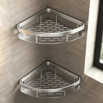 NordicShelf Adhesive Bathroom Shelf - Drill-Free Storage