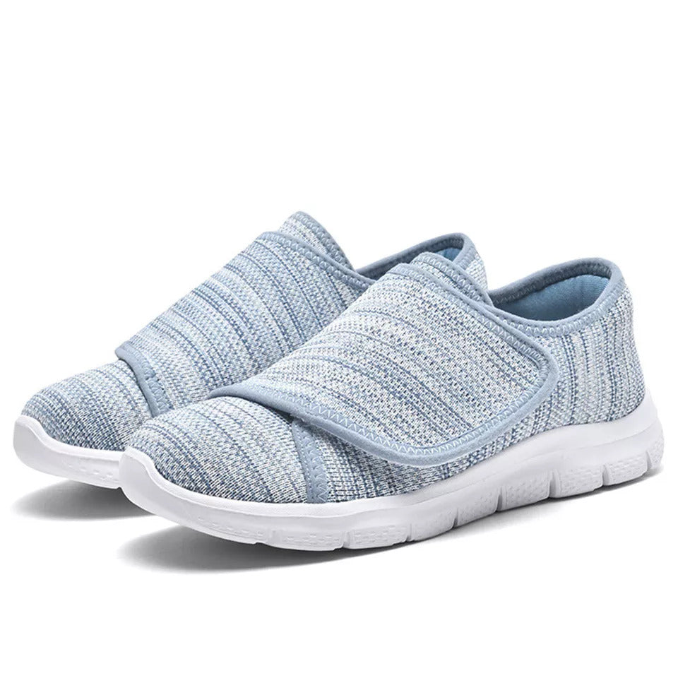 Adjustable Wide Fit Comfort Shoes - Supportive Footwear
