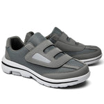 Adjustable Wide Fit Walking Shoes - Easy-Open Comfort Design