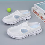 Cushioned Comfort Slip-On Shoes - Supportive Everyday Footbed