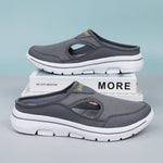 Cushioned Comfort Slip-On Shoes - Supportive Everyday Footbed