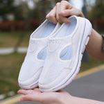 Cushioned Comfort Slip-On Shoes - Supportive Everyday Footbed