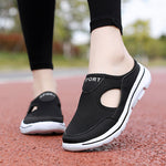 Cushioned Comfort Slip-On Shoes - Supportive Everyday Footbed