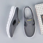 Cushioned Comfort Slip-On Shoes - Supportive Everyday Footbed