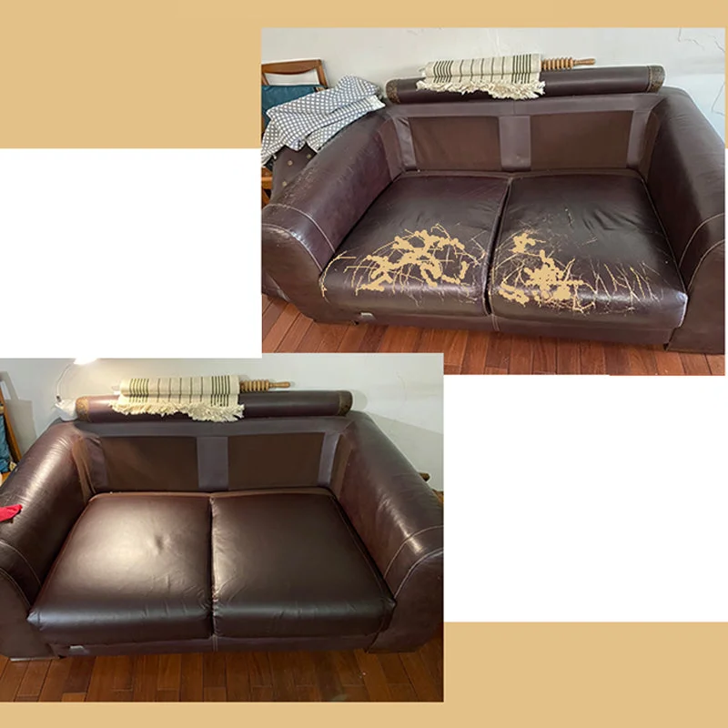 Self-Adhesive Leather Repair Patch - Cuttable Sofa Fix, 19.7 x 53.9 In