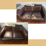 Self-Adhesive Leather Repair Patch - Cuttable Sofa Fix, 19.7 x 53.9 In