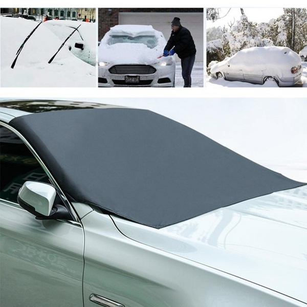 Magnetic Car Windshield Cover - Ice, Snow & Sun Protection