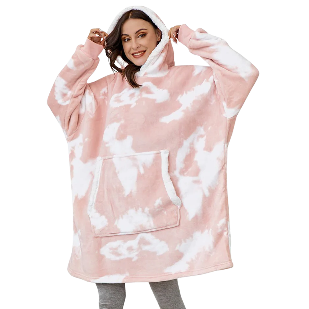 Giant Blanket Hoodie - Cozy 2-in-1 Wearable Blanket