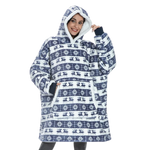Giant Blanket Hoodie - Cozy 2-in-1 Wearable Blanket