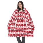 Giant Blanket Hoodie - Cozy 2-in-1 Wearable Blanket