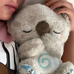 Calming Koala Plush Toy - Soothing Breathing Motion with Music