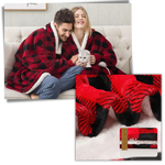 Giant Blanket Hoodie - Cozy 2-in-1 Wearable Blanket