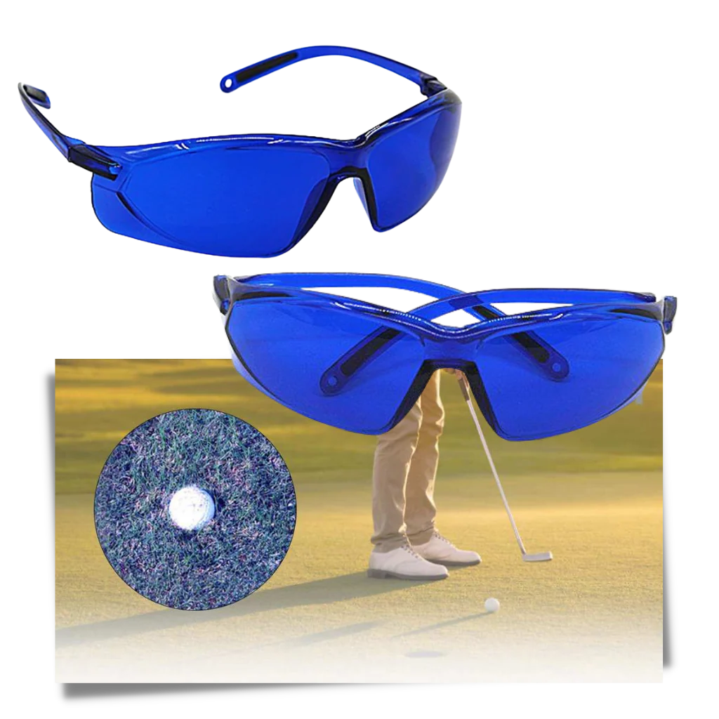 Golf Ball Finding Glasses - UV Protection Lenses for the Course