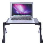 Adjustable Laptop Stand - Sturdy Sit-or-Stand Desk Riser