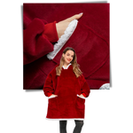 Giant Blanket Hoodie - Cozy 2-in-1 Wearable Blanket