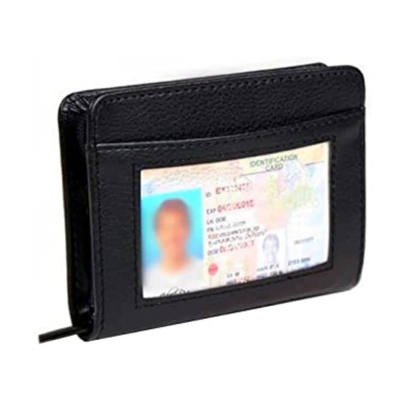 Secure Lock Wallet - RFID-Blocking Slim Wallet for Cards & Cash