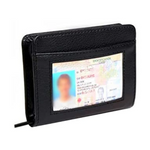 Secure Lock Wallet - RFID-Blocking Slim Wallet for Cards & Cash