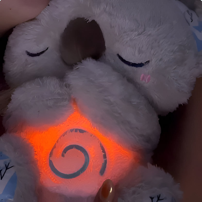 Calming Koala Plush Toy - Soothing Breathing Motion with Music