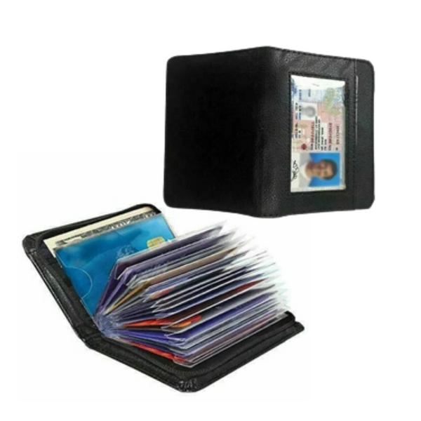 Secure Lock Wallet - RFID-Blocking Slim Wallet for Cards & Cash