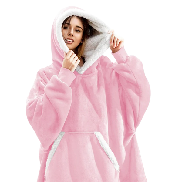 Giant Blanket Hoodie - Cozy 2-in-1 Wearable Blanket