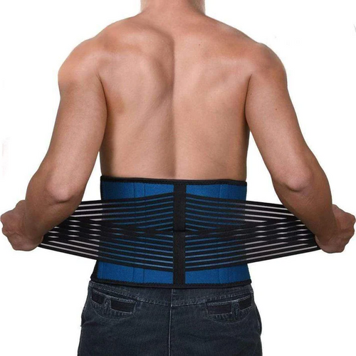 Back Support Brace - Adjustable Lumbar Compression Belt