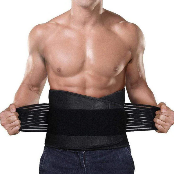 Back Support Brace - Adjustable Lumbar Compression Belt